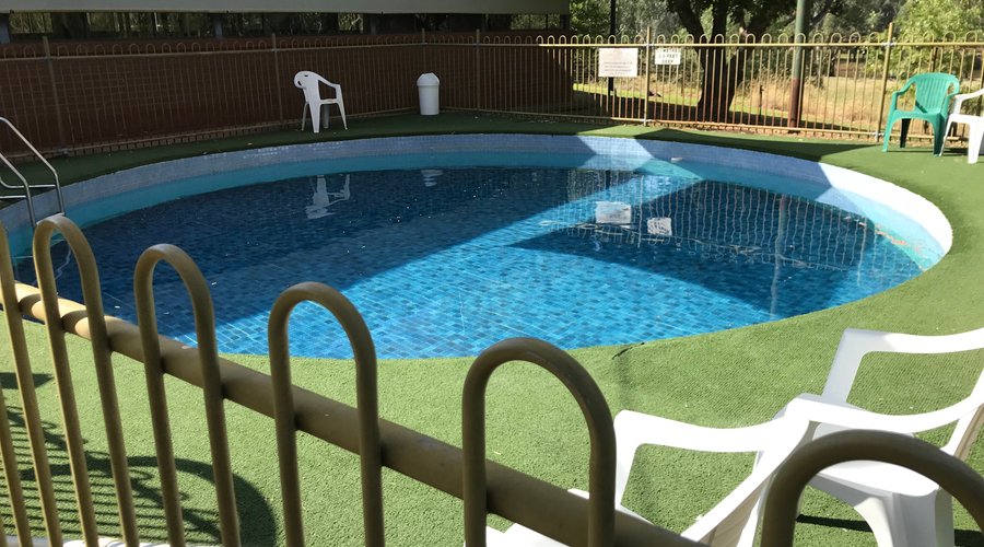 Clean refreshing pool