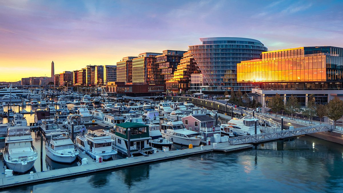 Boats on the harbor at The Wharf DC