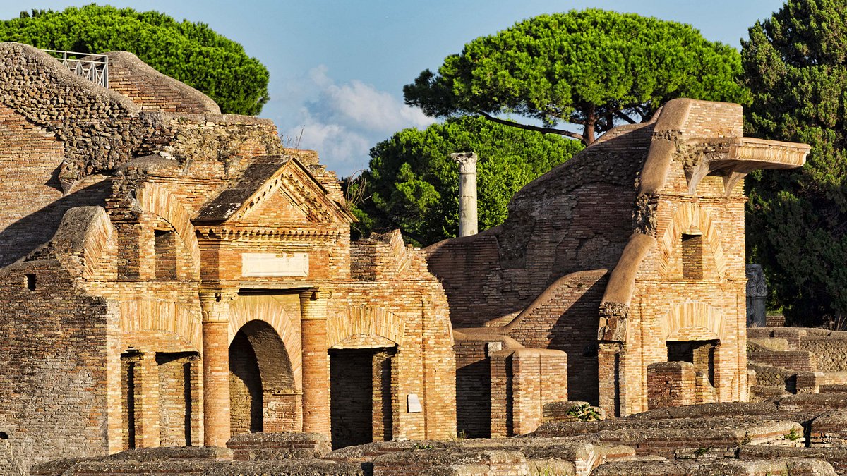 Paesaggio di Ostia Antica, Roma