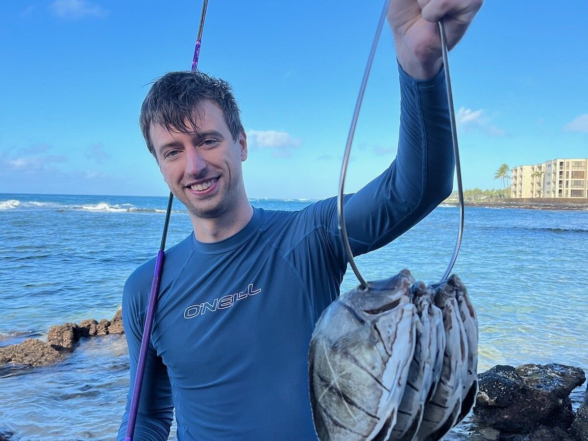 Hawaiian Reef Spear Fishing Lesson for Beginners 2024 - Kauai