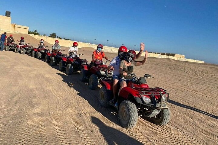 2024 Best of Sharm El Sheikh Safari Quad Bike &Camel Ride With BBQ