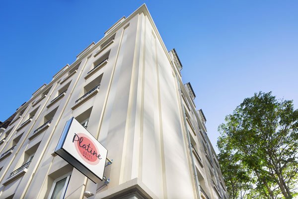 platine hotel paris booking