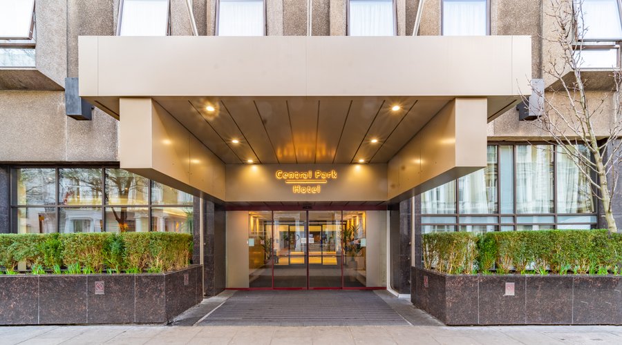 Hotel entrance