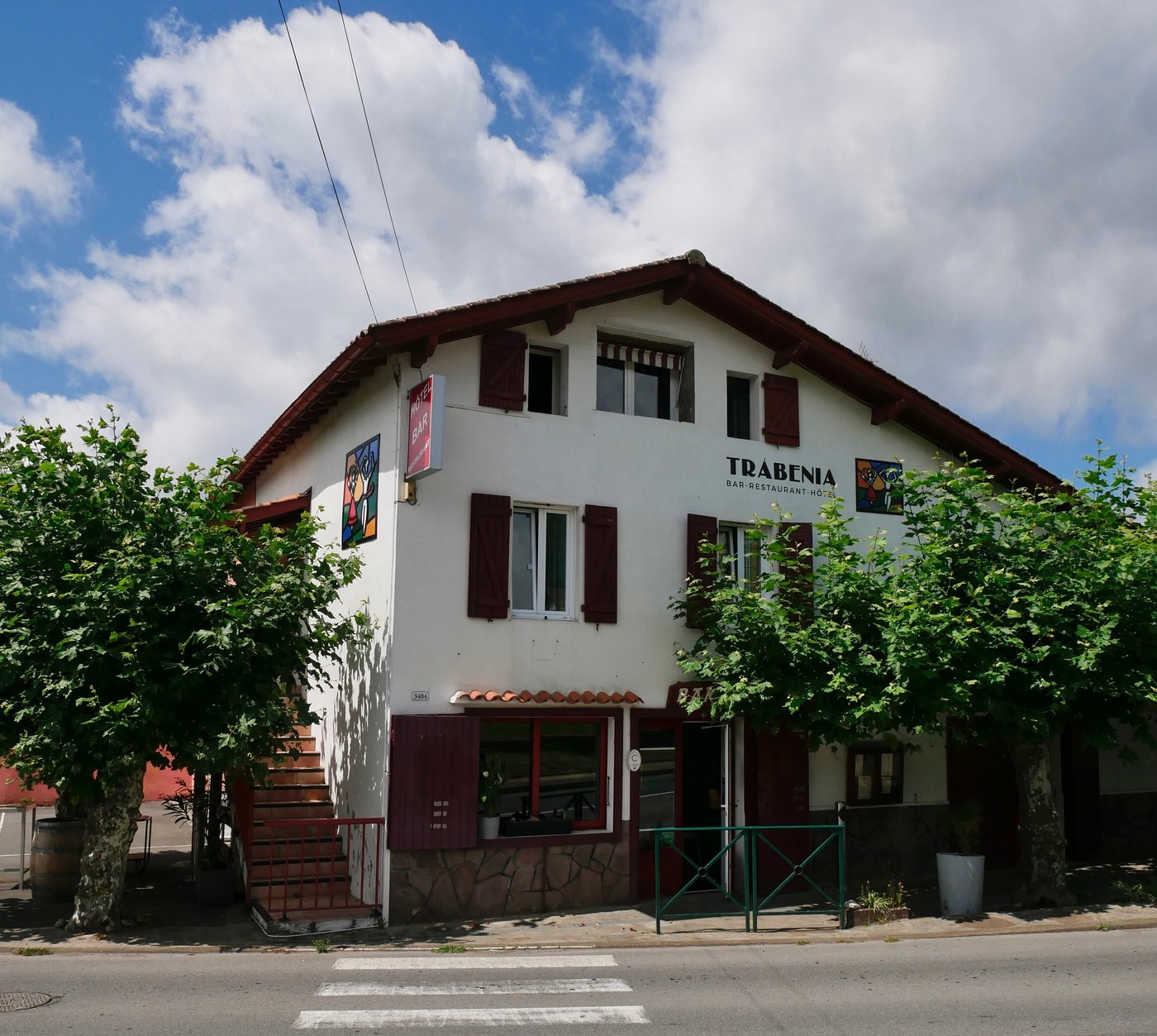 Trabenia Hôtel Restaurant (Ascain) : tarifs 2023 et 11 avis