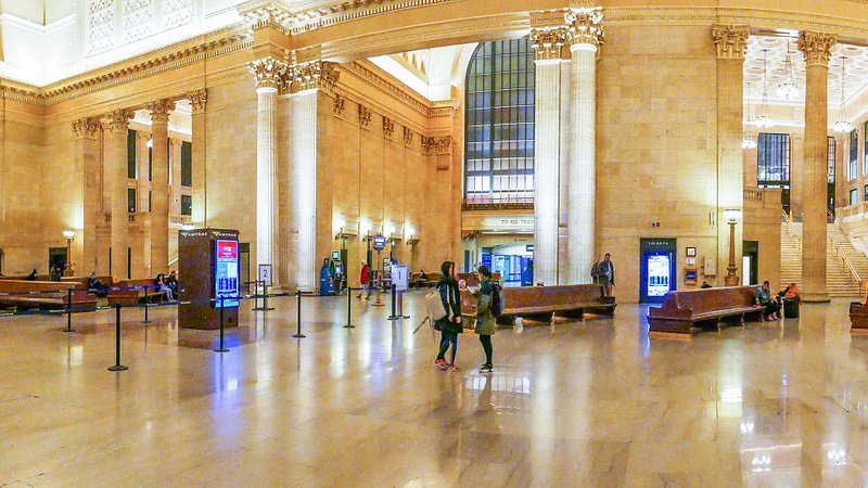 The Great Hall at Chicago's Union Station 