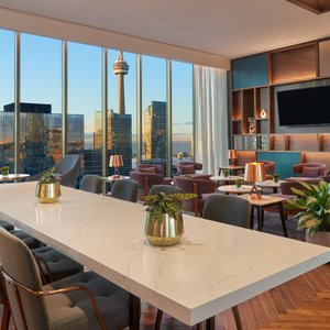 Club Lounge Eastside South View