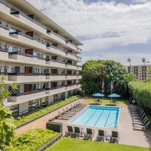 Kona Seaside Pool Drone
