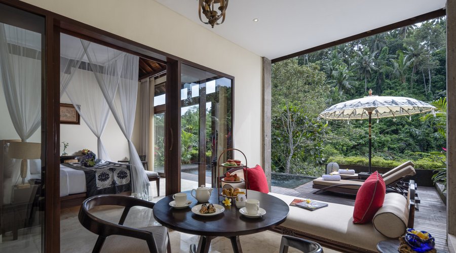 Kayon Jungle View Pool Villa Dining
