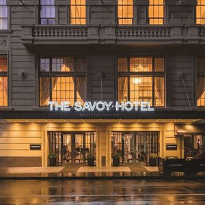 the savoy hotel on little collins melbourne exterior