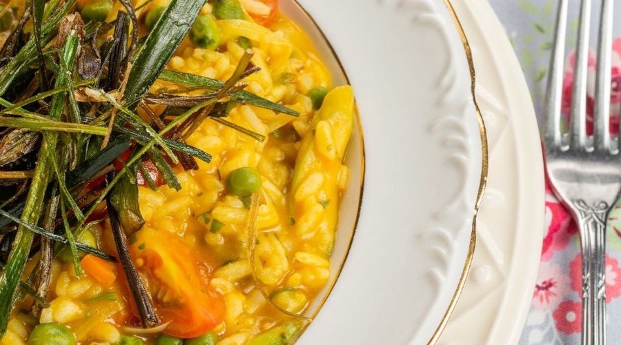 Risoto Vegano.