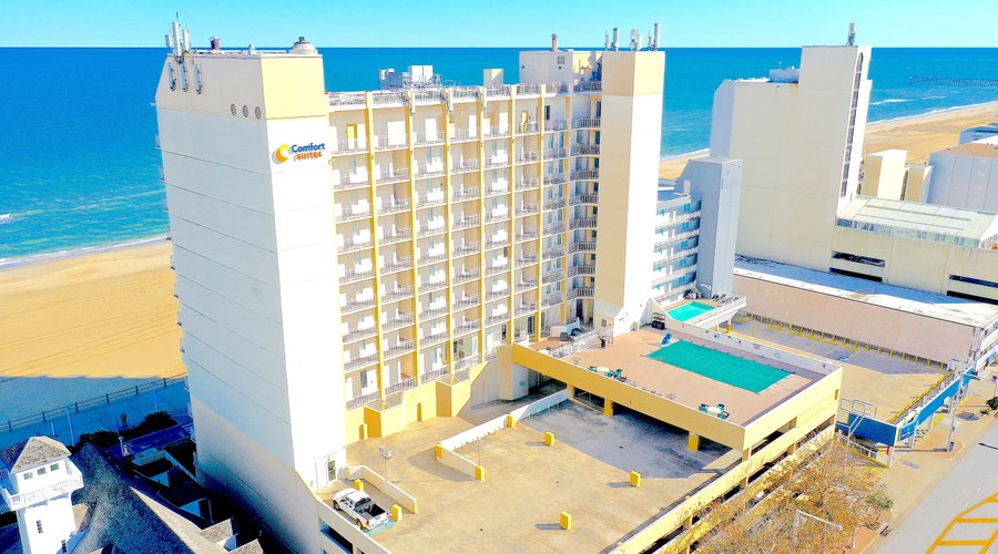 Comfort Suites Beachfront From Atlantic Avenue facing Atlantic Ocean