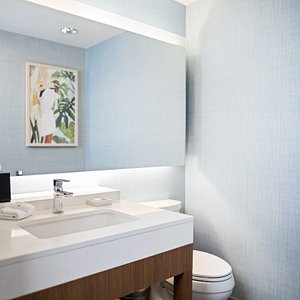 Tower Suite Half Bathroom