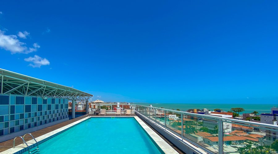 Rooftop - Vista panorâmica da orla de João Pessoa