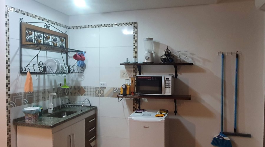 Todos os Studios tem cozinha compacta .