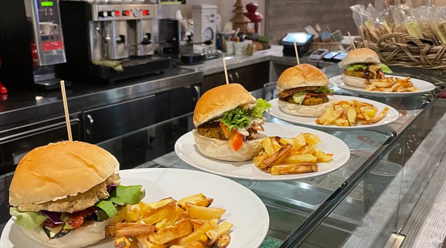 vegan burger