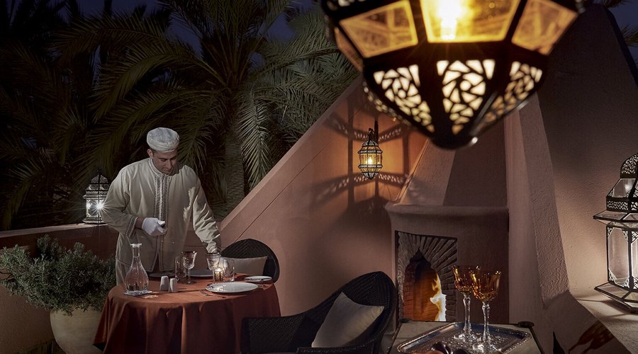 Royal Mansour Marrakech, Terrace.