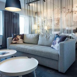 Scandic Regina in Herning, image may contain: Lighting, Door, Hotel, Car