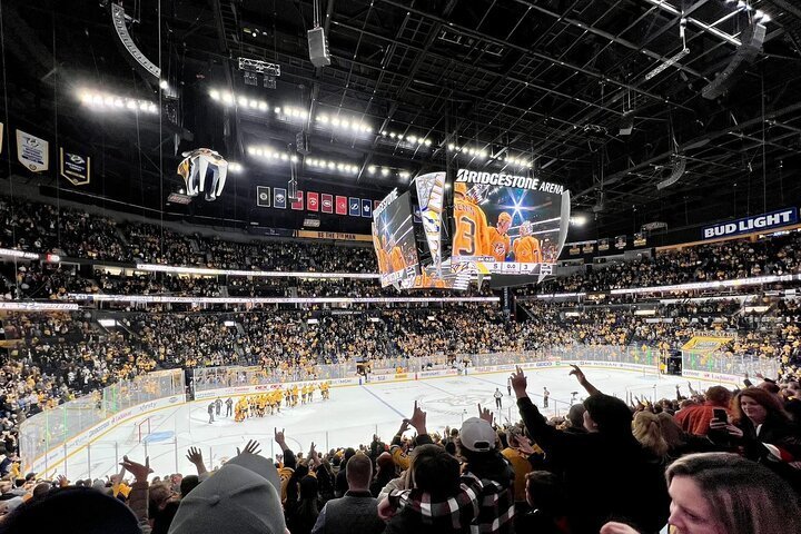 2024 Nashville Predators Ice Hockey Game Ticket at Bridgestone Arena