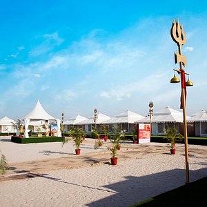 Tents at Tent City Varanasi