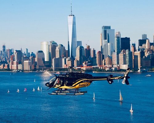 Helicopter flight in your city