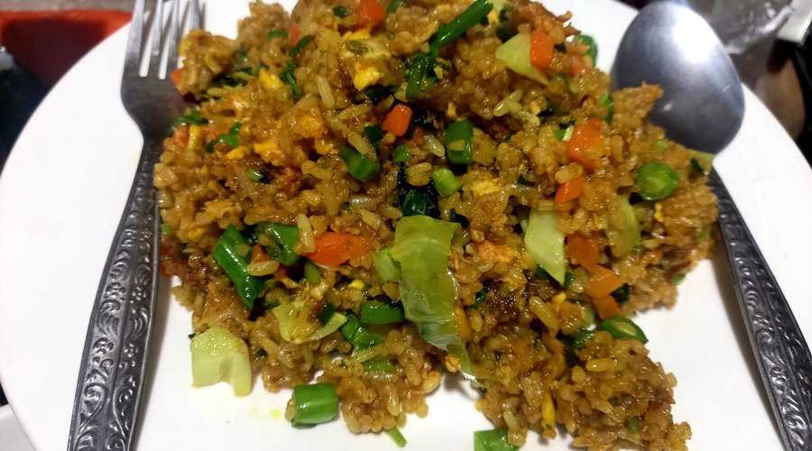 Curry fried rice