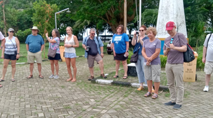 Wisatawan Kapal Pesiar Star Brezee saat di Pesanggrahan Bawean 21 Februari 2023 #pesanggrahansangkapura