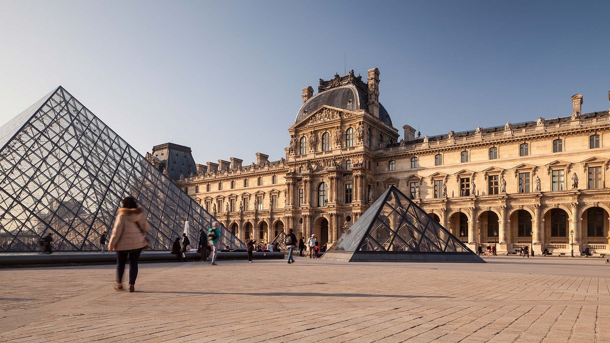 Louvre Museum in Paris, France 