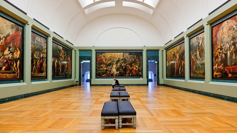 Rubens Gallery in the Louvre Museum