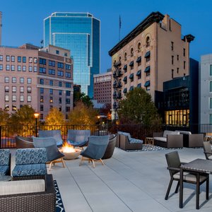 Outdoor Patio - Night