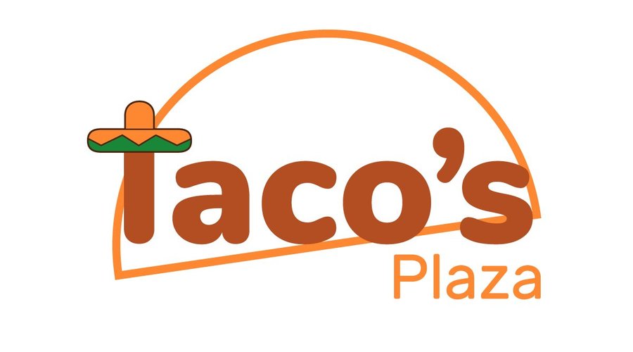 Logo de Taco's plaza. La mejor comida en Cairo de Siquirres