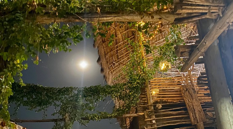 Fool moon night from Maisha Khalisi Restaurant.