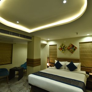 Rooms are wide and good view, with big window.