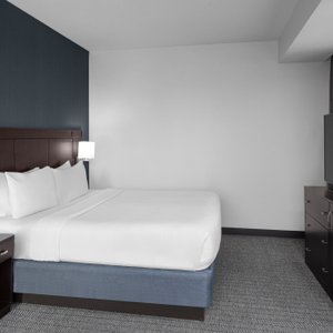 Be productive while on the road with our luxury bedding, well-lit work area, and free WiFi.