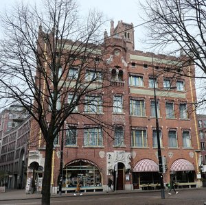 The Hague, Ibis Styles Den Haag City Centre, located in a building by Dutch architect Berlage 