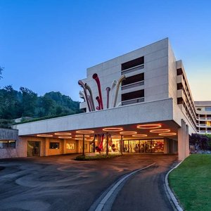Five Zurich hotel facade evening ARW