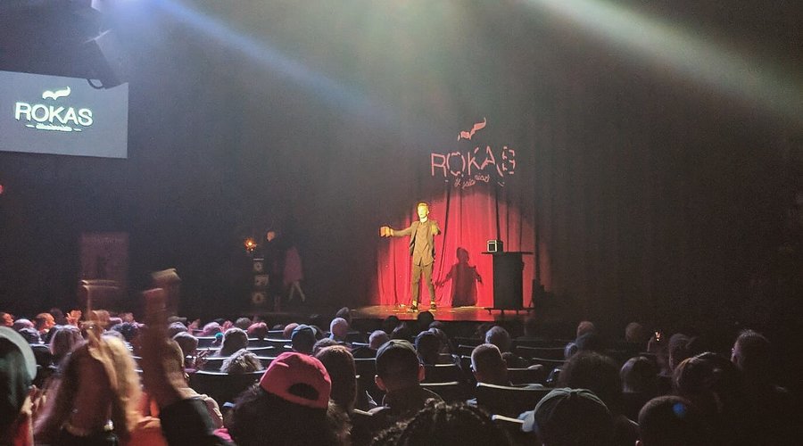 Rokas at the Maxwell Blade Theatre of Magic