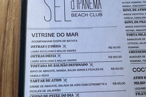 Cardápio