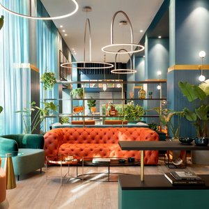 The Lobby Sofa Detail