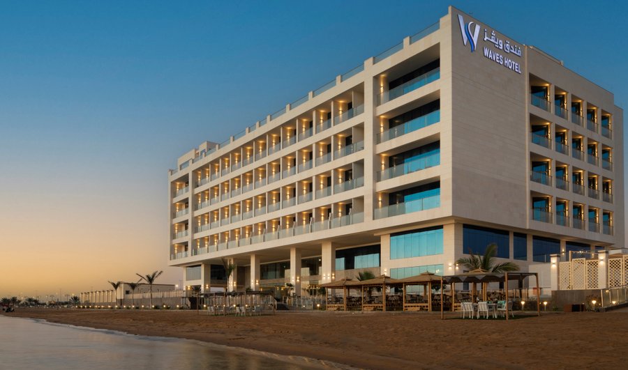 Hotel Facade Beach front