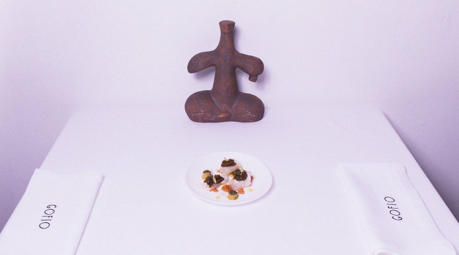 La sala de Gofio y la diosa Tara