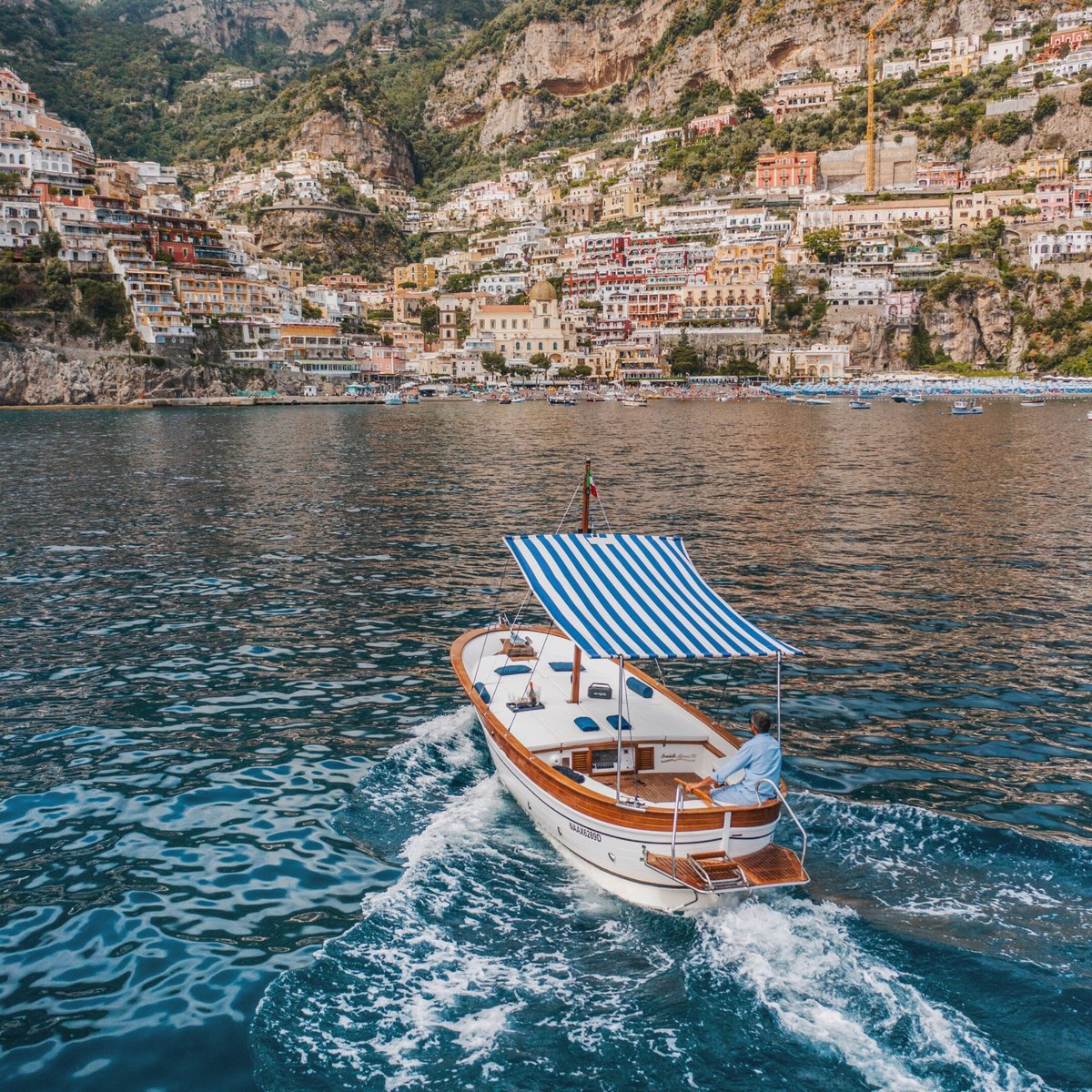 yacht tour positano