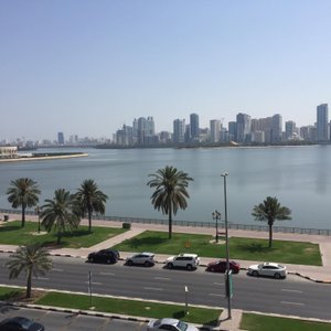 On the banks of Sharjah's’ Khalid Lagoon,