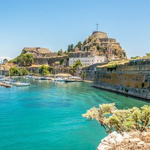 Old Fortress in Corfu, Greece