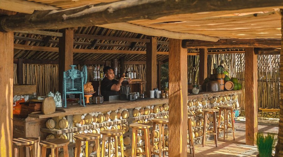 Kubu Beach Club  Bar Area