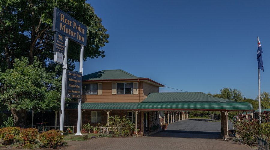 Welcome to the Rest Point Motor Inn. 