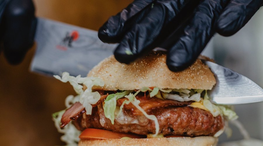 Big daddy beef burger (Austalian Black Angus)