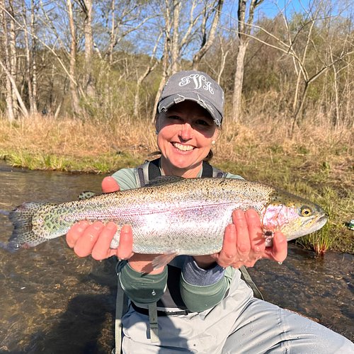 CATCHING RAINBOWS: Grab a fishing pole and head to OKC's trout fishing hole