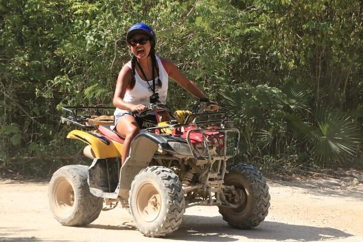 2024 (Tulum) ATV Cenote and Zipline Sacred Jungle Expedition