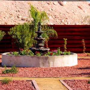 This is our zen garden