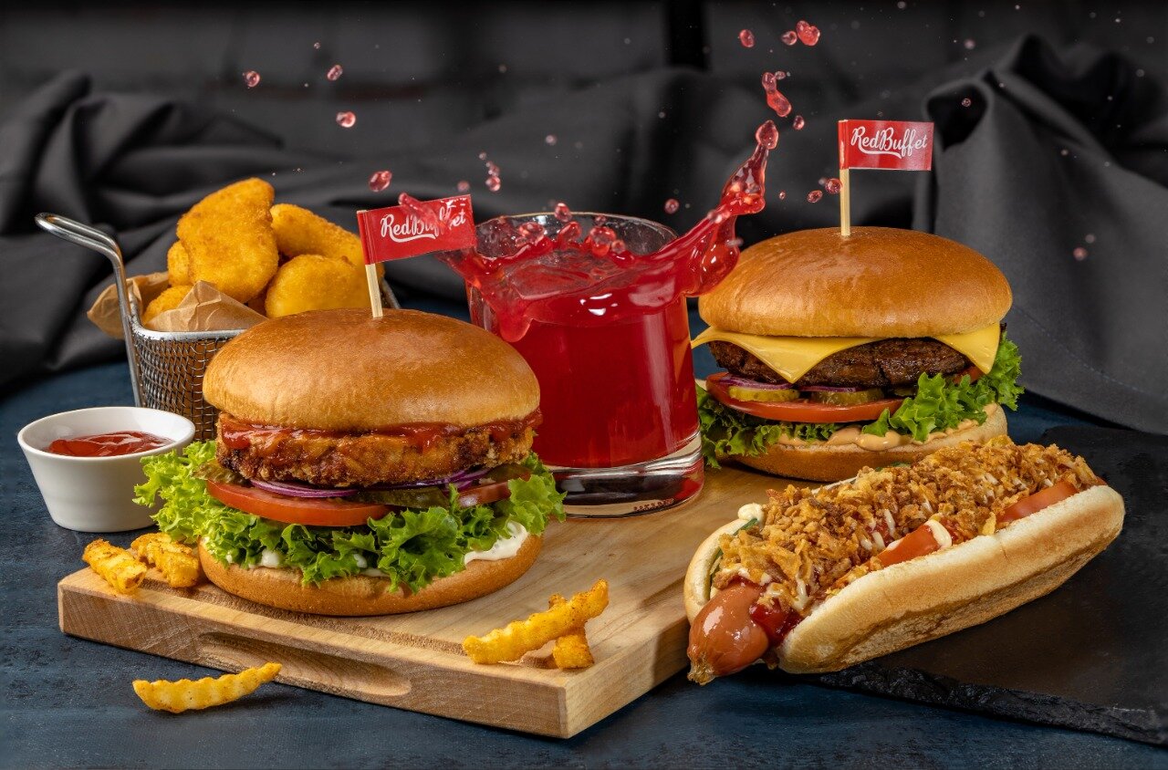 Red buffet discount